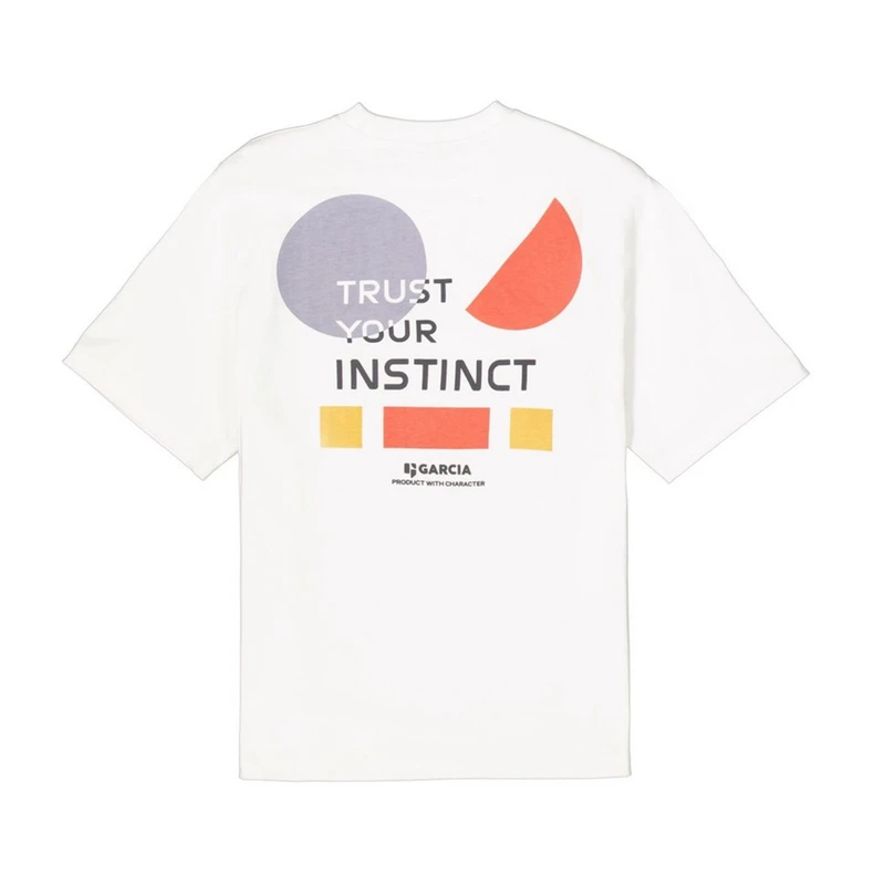 Jongens T-shirt A53602 Garcia OFF-WHITE