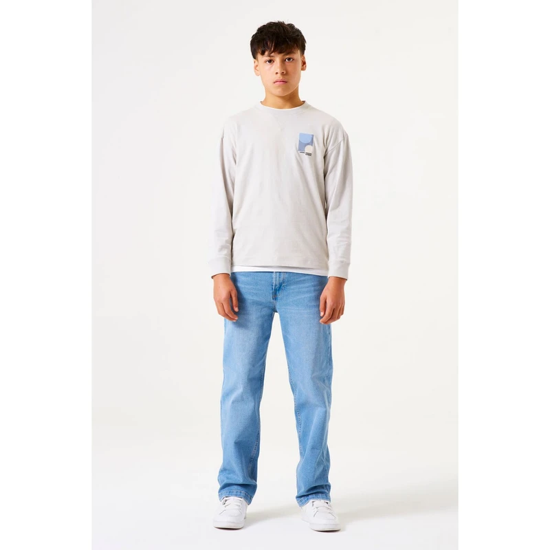 Jongens T-shirt A53606 Garcia ANTRACIET
