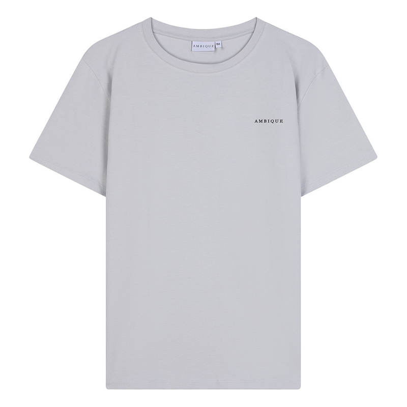 Jongens T-shirt AMK 1000 Justin Ambique GRIJS MELEE