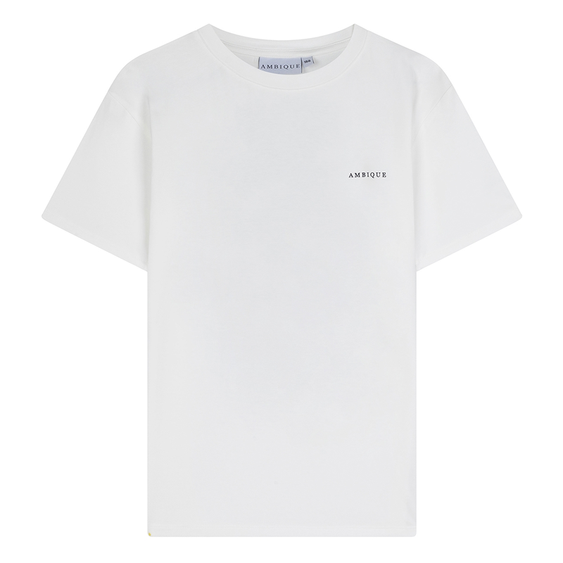 Jongens T-shirt AMK 1018 Eden Ambique ECRU
