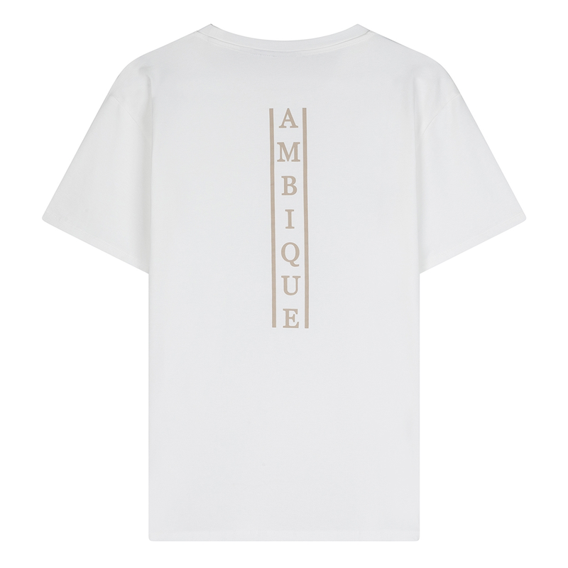 Jongens T-shirt AMK1012 Kai Ambique ECRU