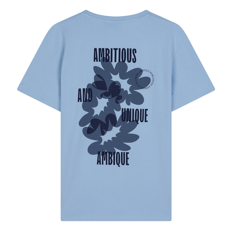 Jongens T-shirt AMK1019 Jazz Ambique BLEU
