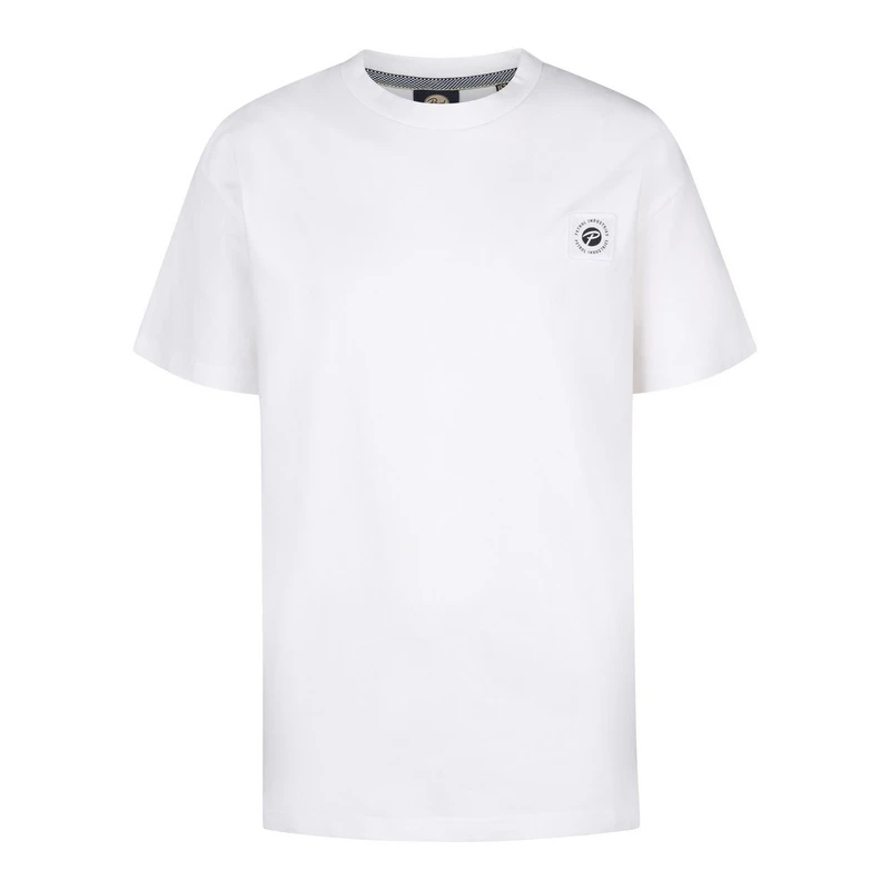 Jongens T-shirt B-1050-TSR609 Petrol Wit