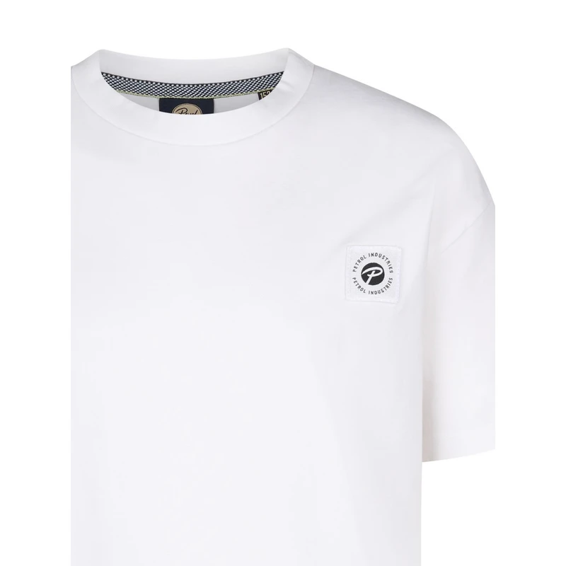 Jongens T-shirt B-1050-TSR609 Petrol Wit