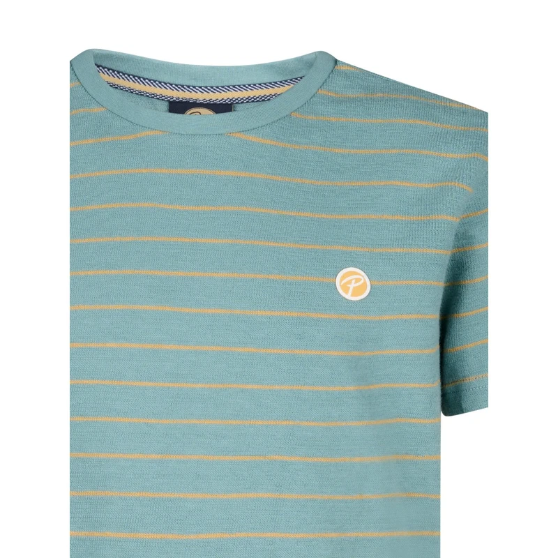 Jongens T-shirt B-1050-TSR626 Petrol MIDDEN BLAUW