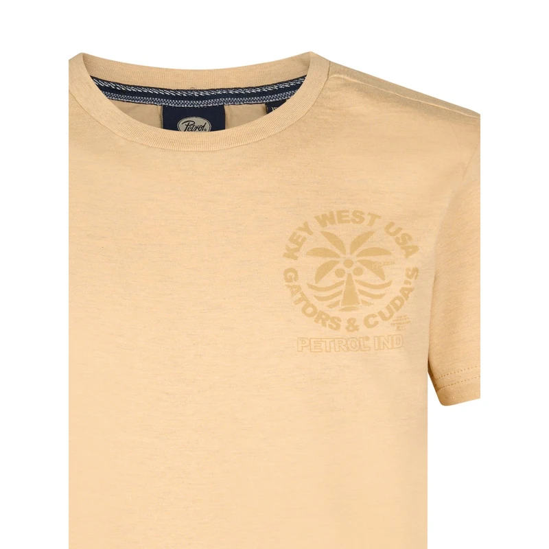 Jongens T-shirt B-1050-TSR631 Petrol ORANJE