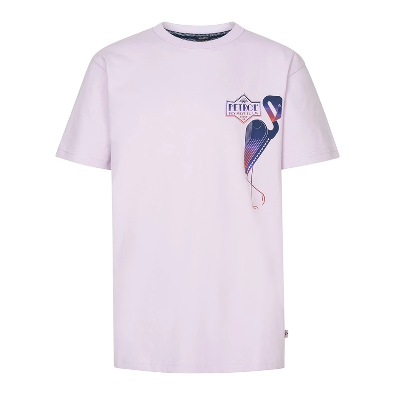 Jongens T-shirt B-1050-TSR648 Petrol LILA