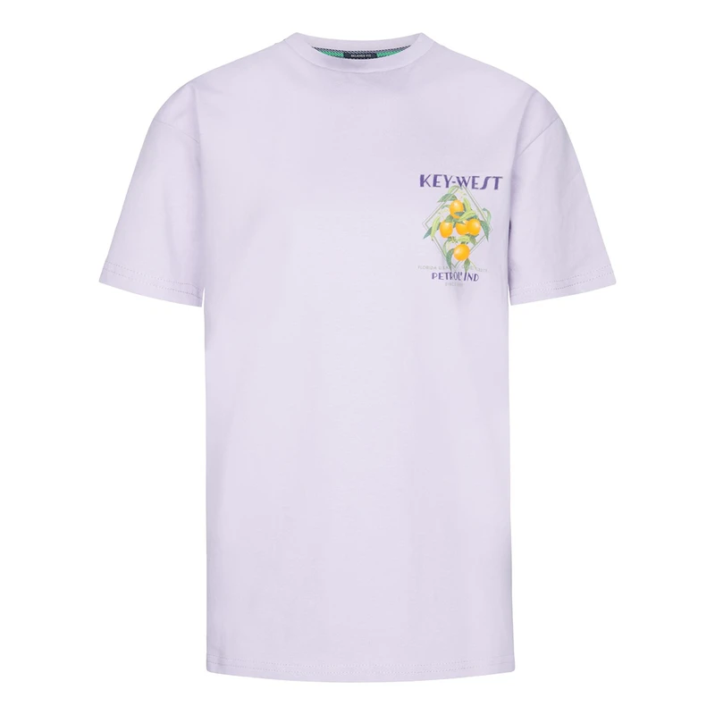Jongens T-shirt B-1050-TSR649 Petrol LILA