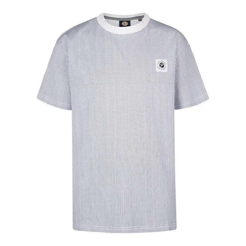 Jongens T-shirt B-1050-TSR676 Petrol Wit
