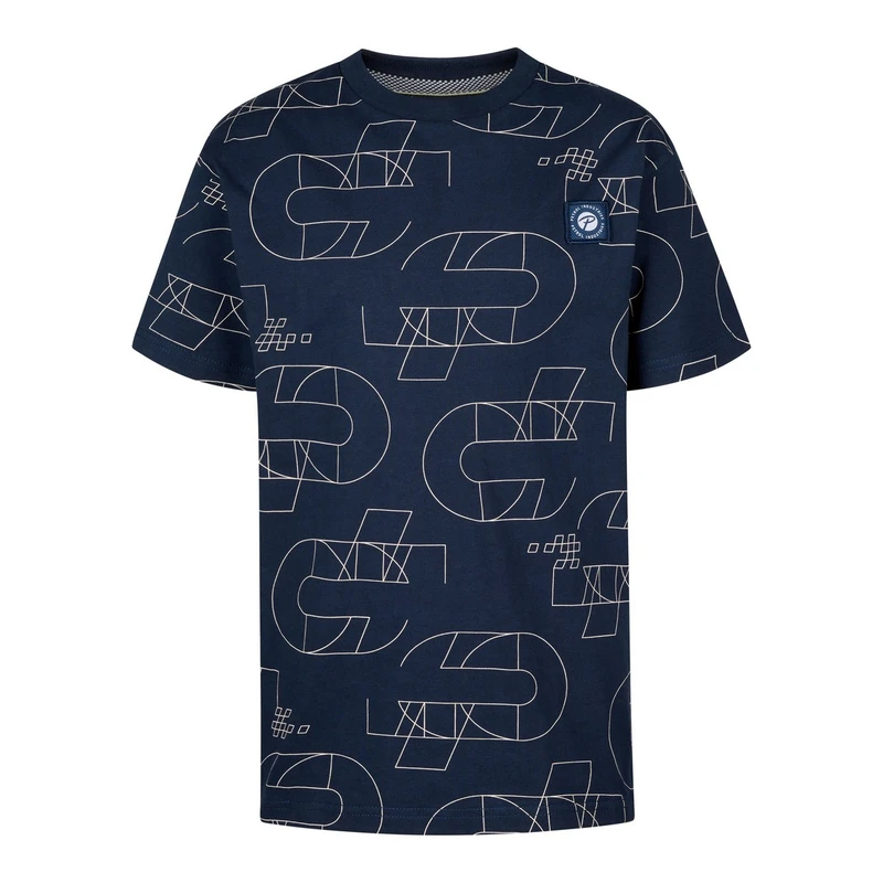 Jongens T-shirt B-1050-TSR677 Petrol NAVY