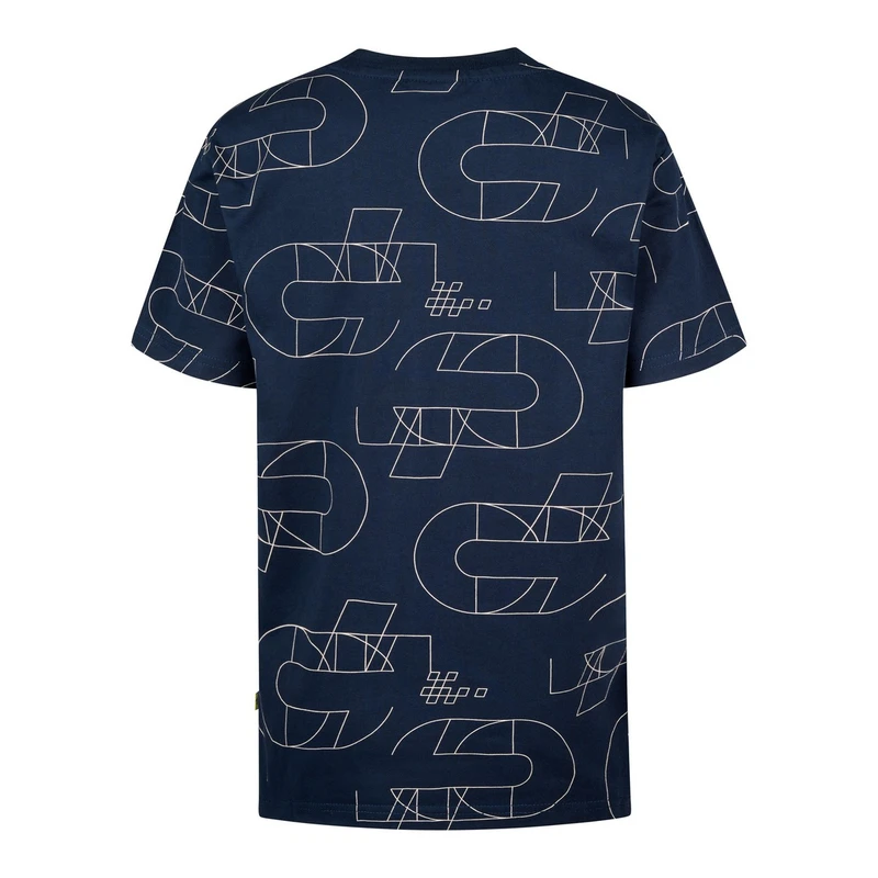 Jongens T-shirt B-1050-TSR677 Petrol NAVY