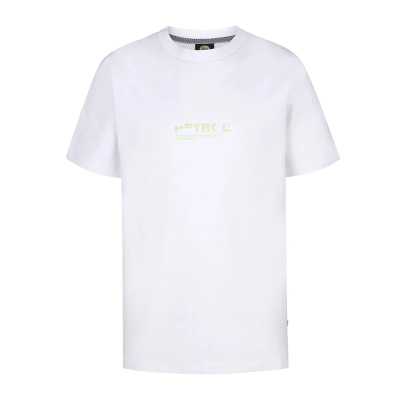 Jongens T-shirt B-1050-TSR683 Petrol Wit