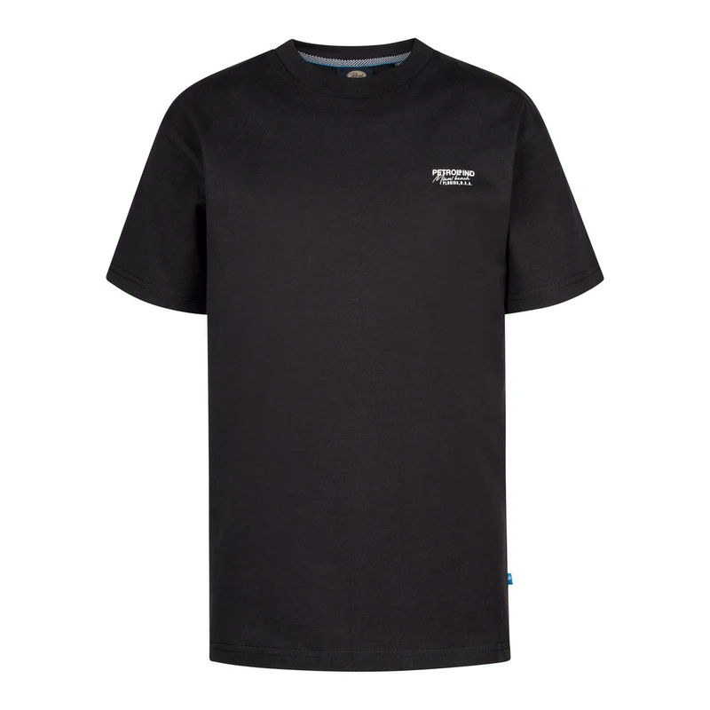 Jongens T-shirt B-1050-TSR684 Petrol ZWART