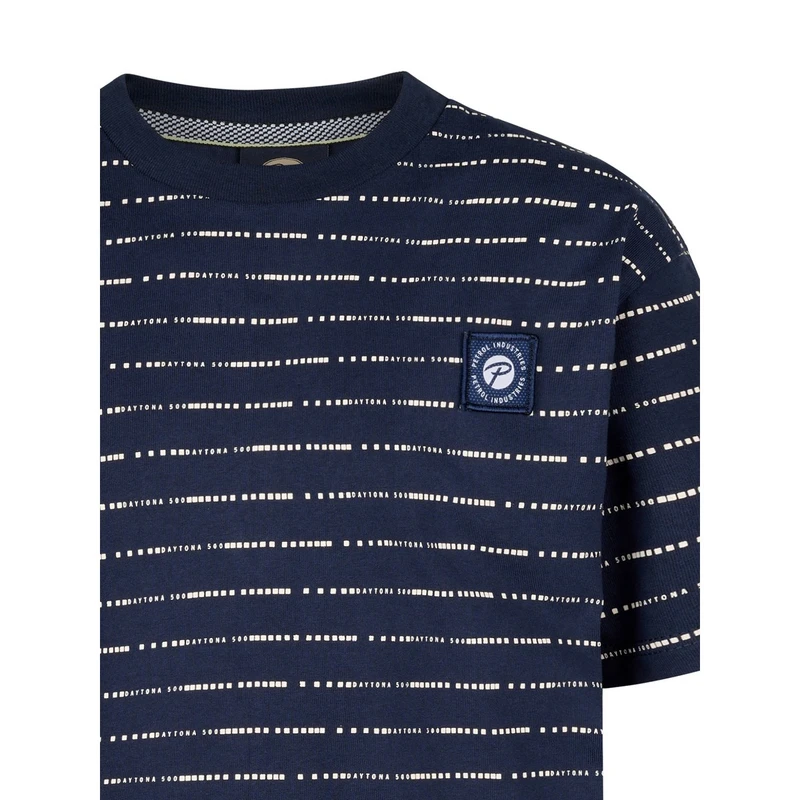 Jongens T-shirt B-1050-TSR690 Petrol NAVY