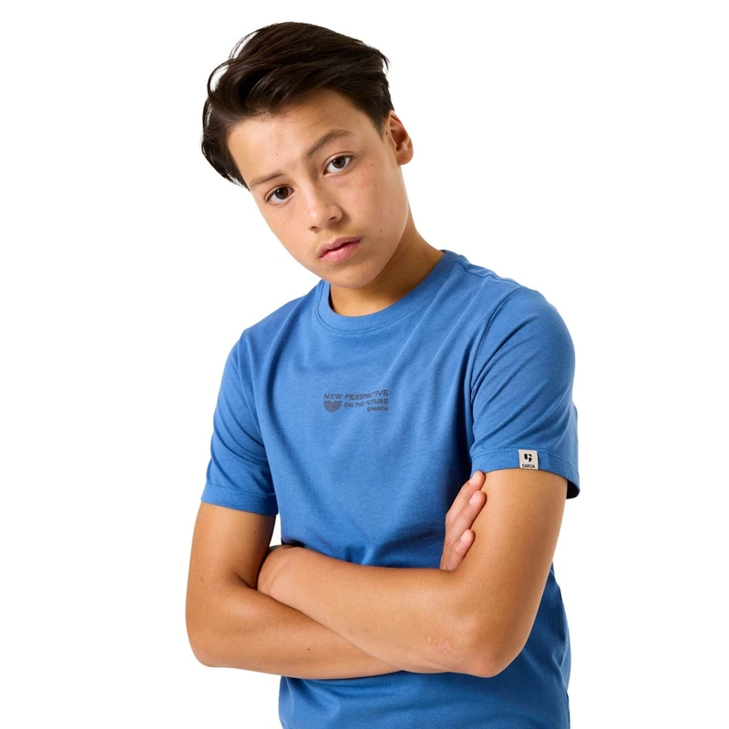 Jongens T-shirt B53401 Garcia LICHT GRIJS
