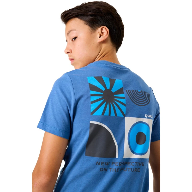 Jongens T-shirt B53401 Garcia LICHT GRIJS