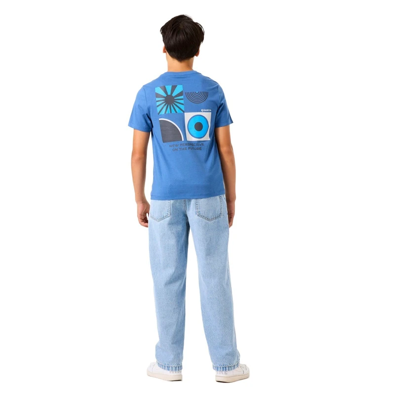 Jongens T-shirt B53401 Garcia LICHT GRIJS