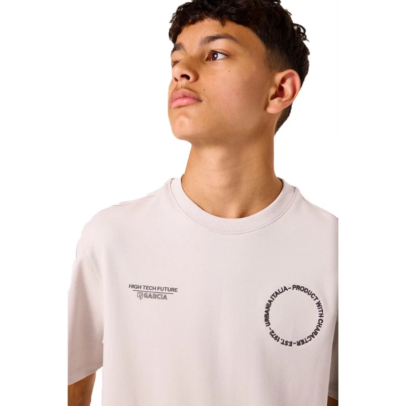 Jongens T-shirt B53403 Garcia ANTRACIET