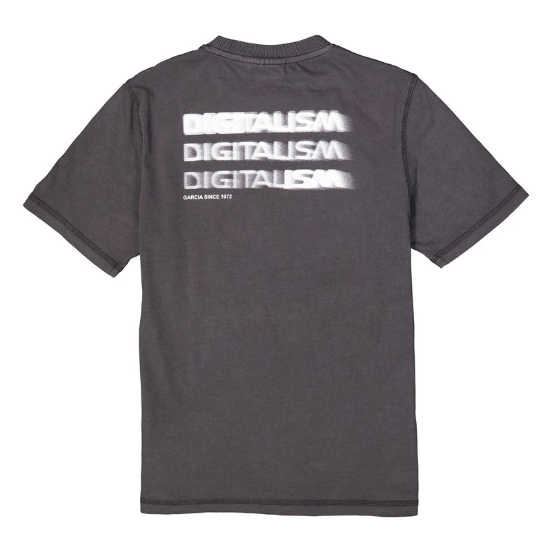 Jongens T-shirt B53404 Garcia DONKER GRIJS