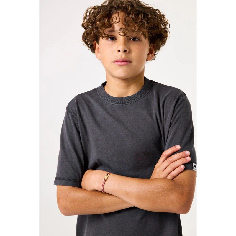 Jongens T-shirt B53404 Garcia DONKER GRIJS