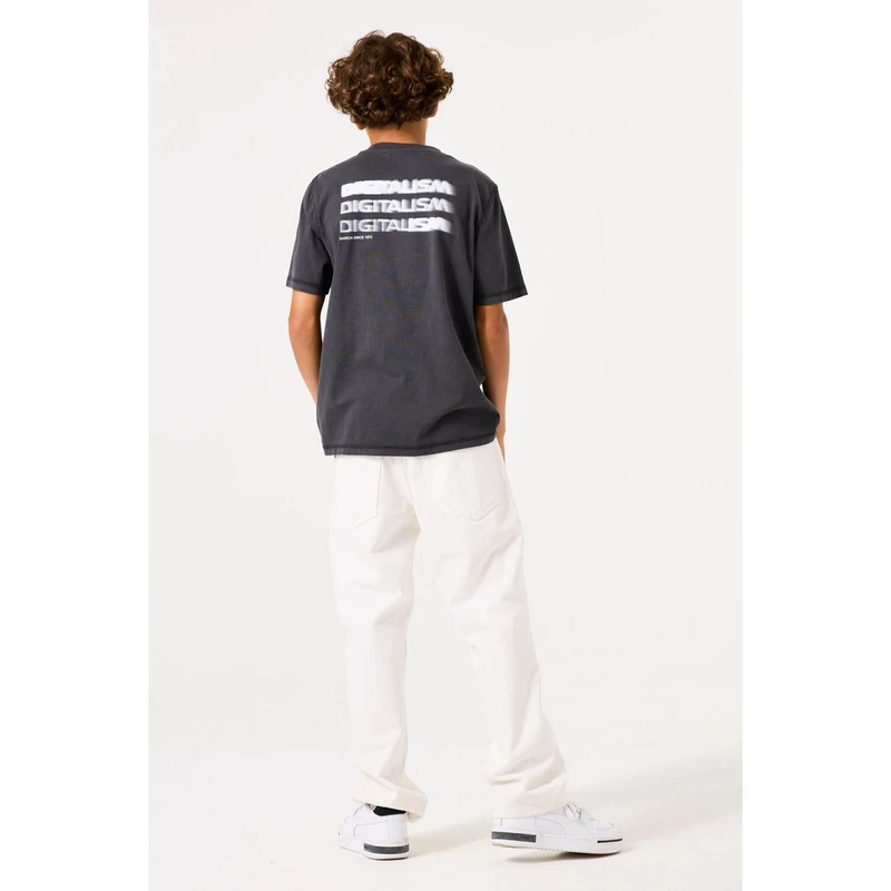 Jongens T-shirt B53404 Garcia DONKER GRIJS