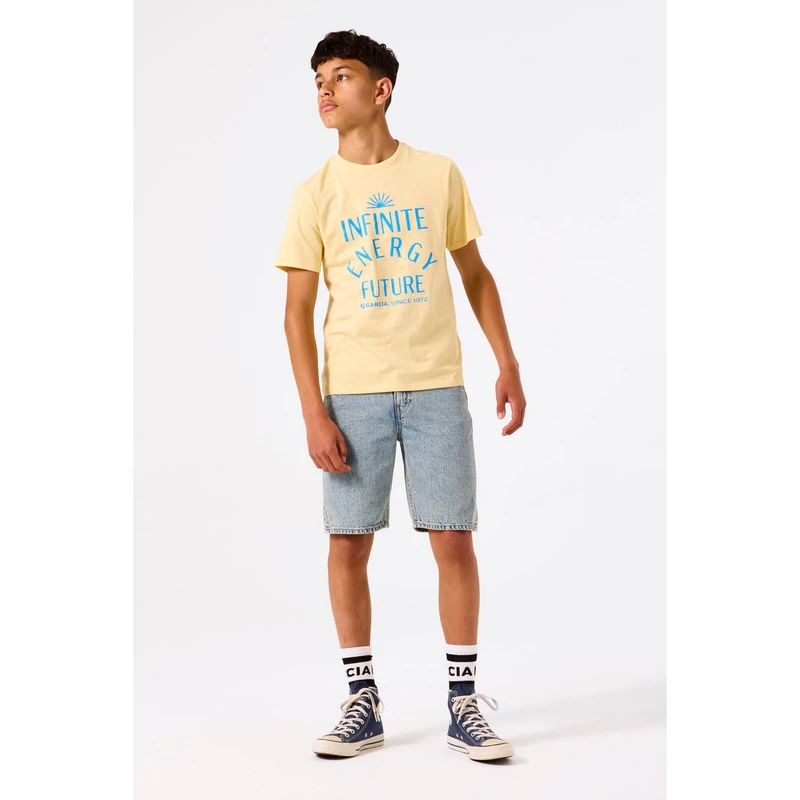 Jongens T-shirt C53601 Garcia BEIGE
