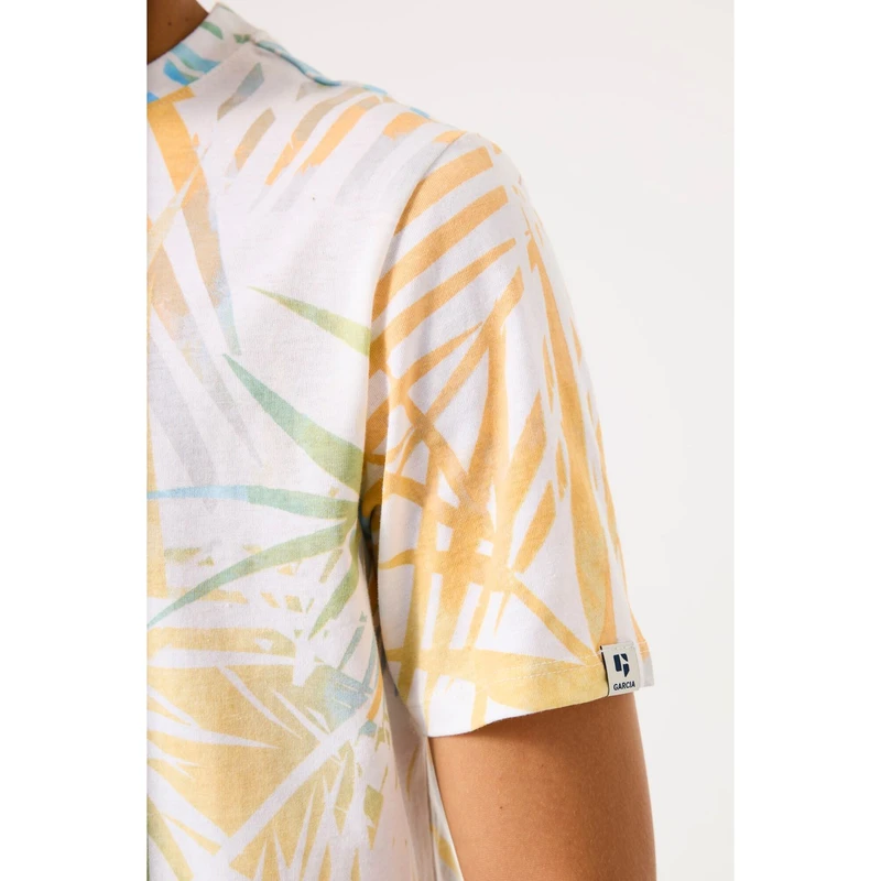 Jongens T-shirt C53602 Garcia OFF-WHITE