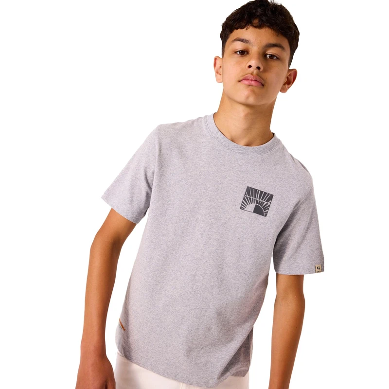 Jongens T-shirt C53605 Garcia LICHT GRIJS