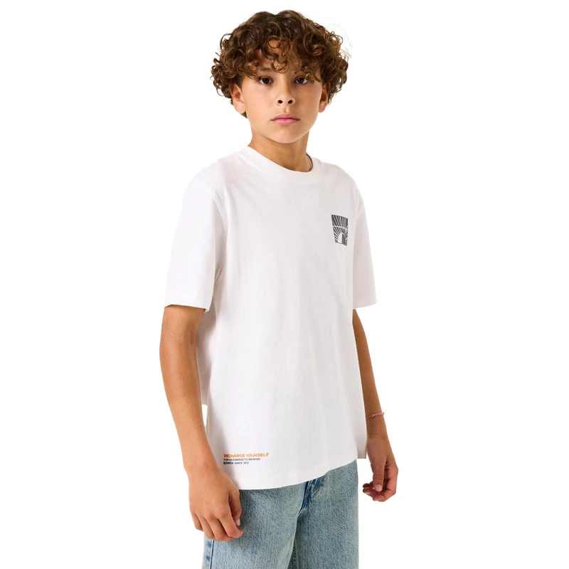 Jongens T-shirt C53605 Garcia OFF-WHITE