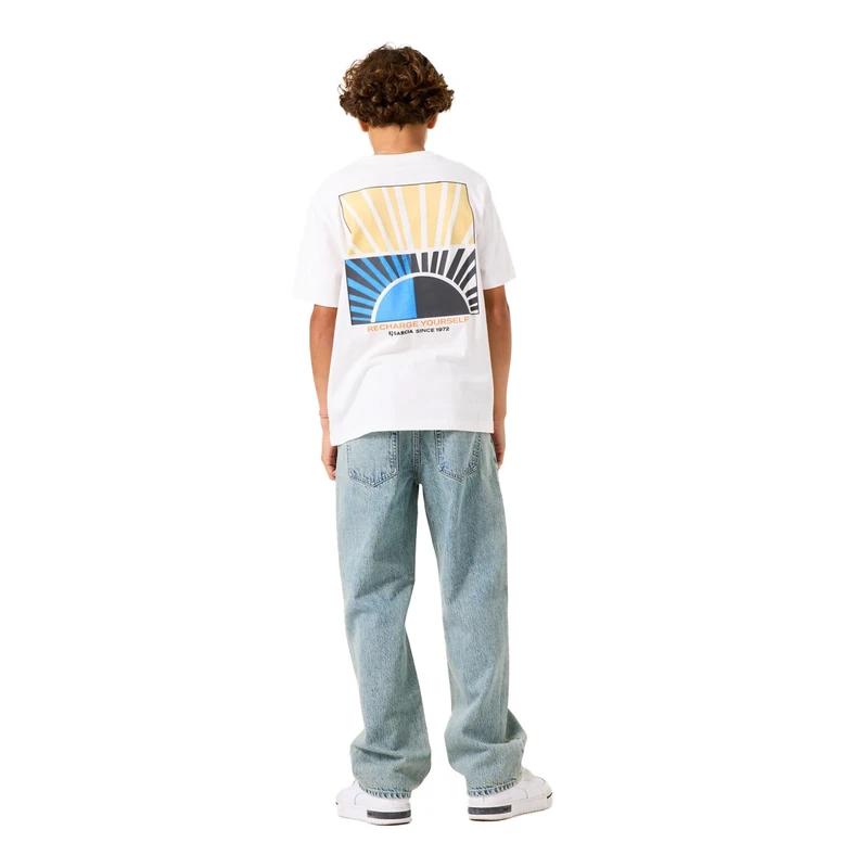Jongens T-shirt C53605 Garcia OFF-WHITE