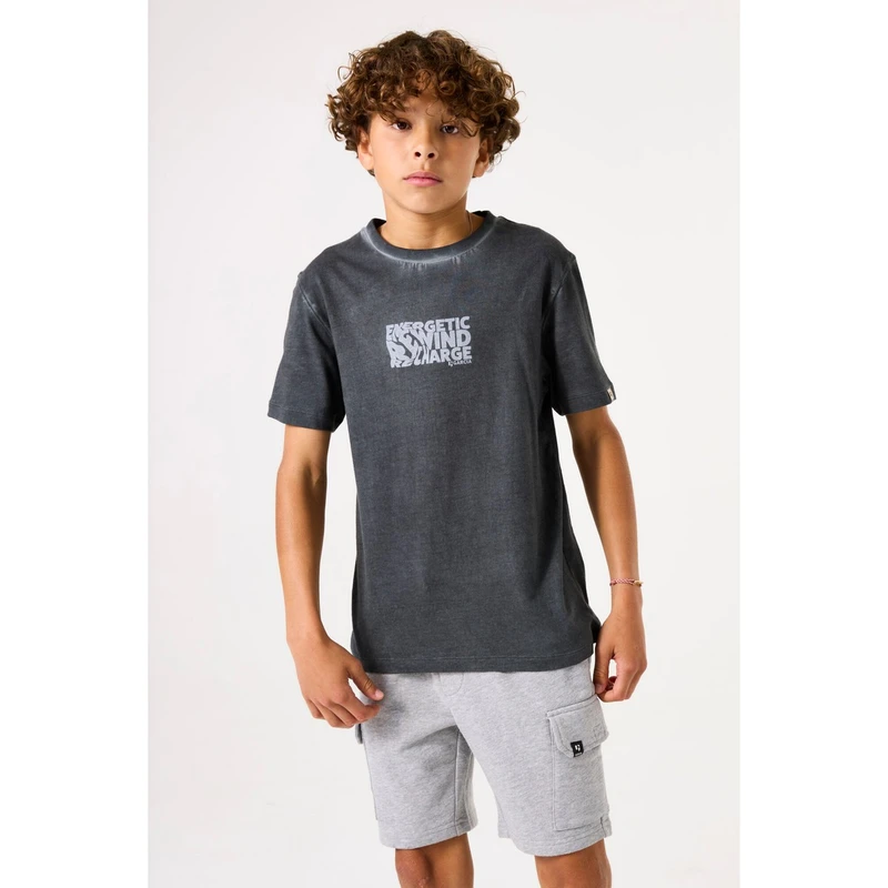 Jongens T-shirt C53606 Garcia ANTRACIET