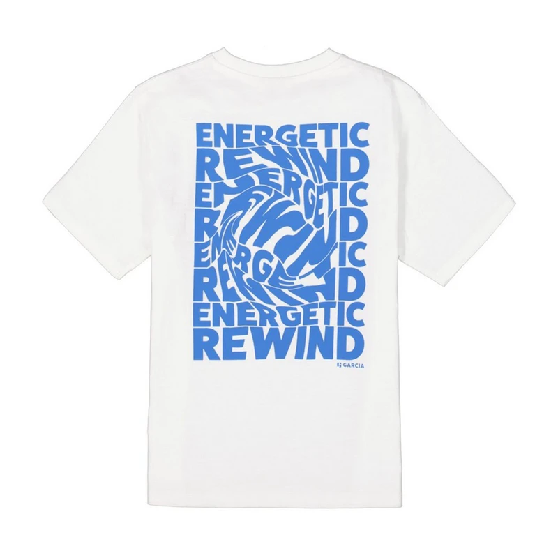 Jongens T-shirt C53611 Garcia OFF-WHITE