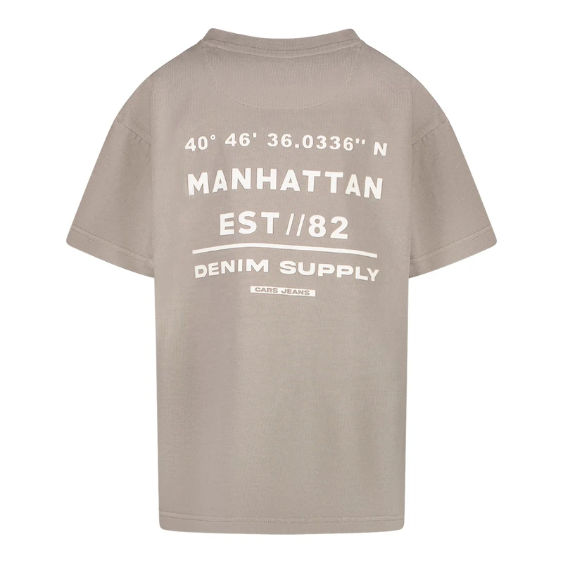 Jongens T-shirt Central 84685 Cars MIDDEN GRIJS