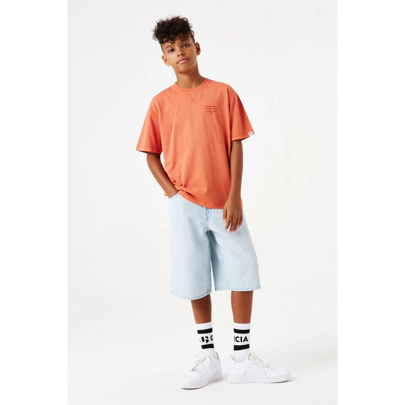 Jongens T-shirt D53404 Garcia ORANJE