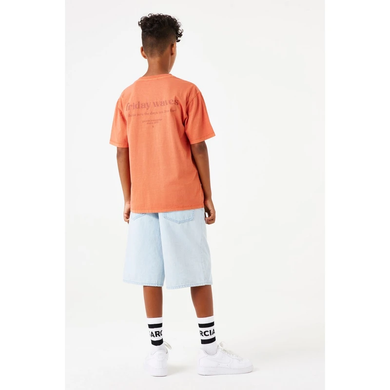 Jongens T-shirt D53404 Garcia ORANJE