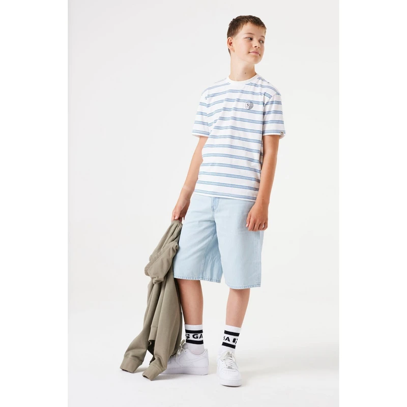 Jongens T-shirt D53405 Garcia OFF-WHITE