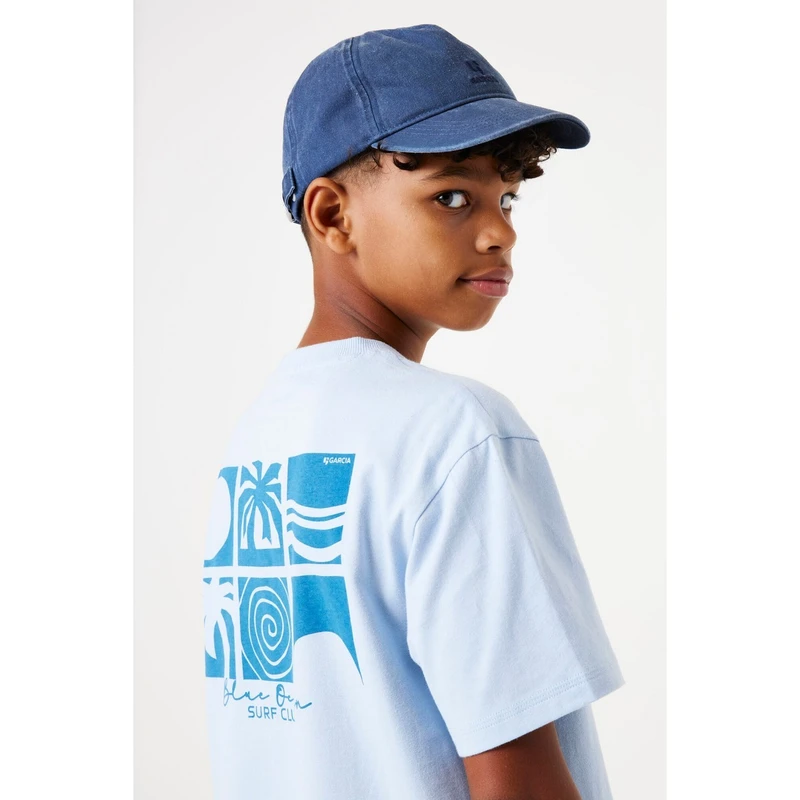 Jongens T-shirt D53406 Garcia BLEU