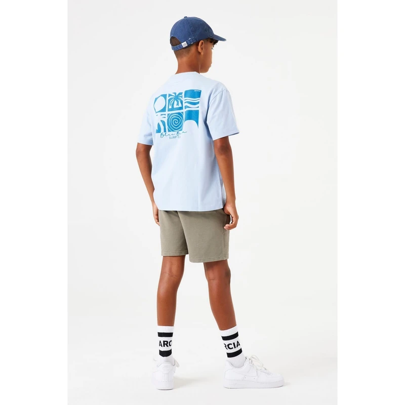 Jongens T-shirt D53406 Garcia BLEU