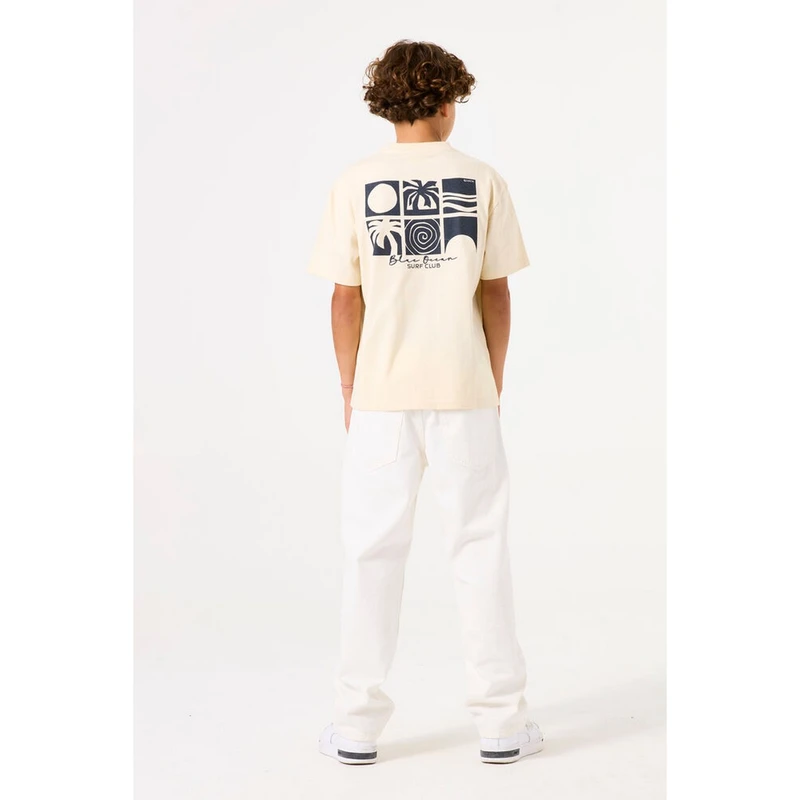 Jongens T-shirt D53406 Garcia OFF-WHITE