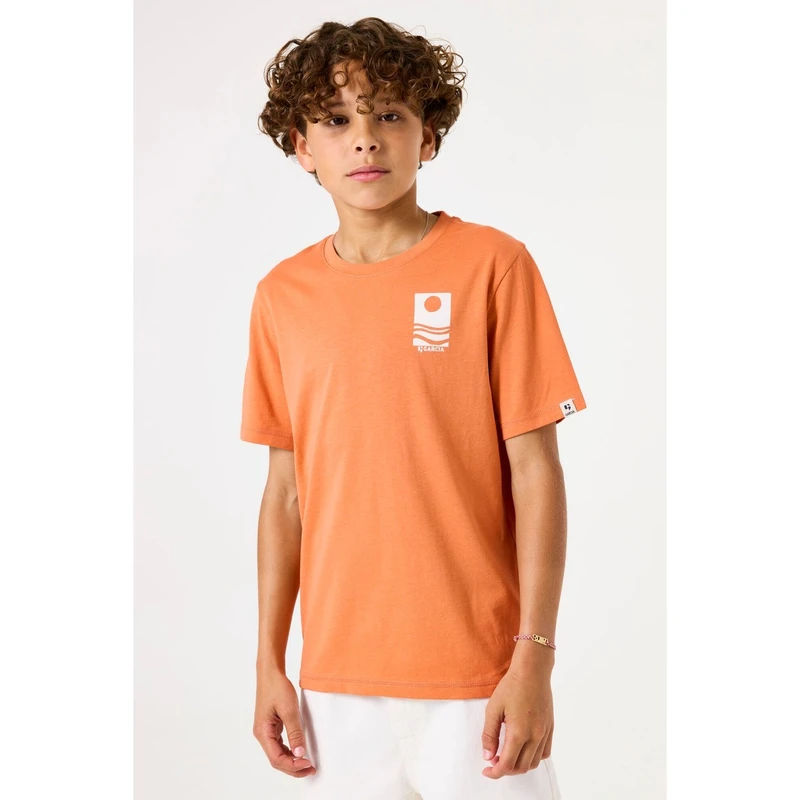 Jongens T-shirt D53407 Garcia ORANJE