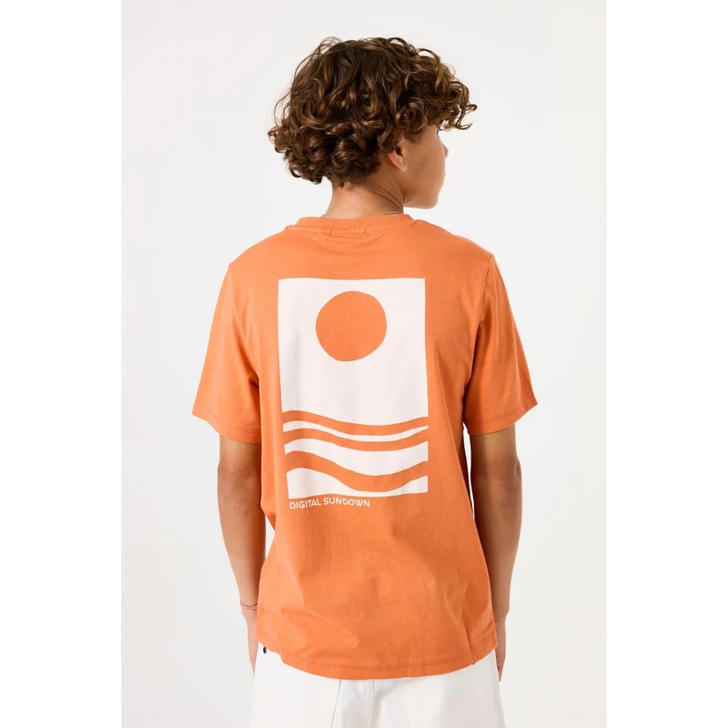 Jongens T-shirt D53407 Garcia ORANJE