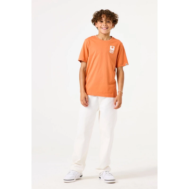 Jongens T-shirt D53407 Garcia ORANJE
