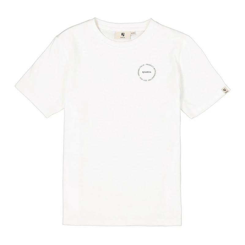 Jongens T-shirt D53408 Garcia OFF-WHITE