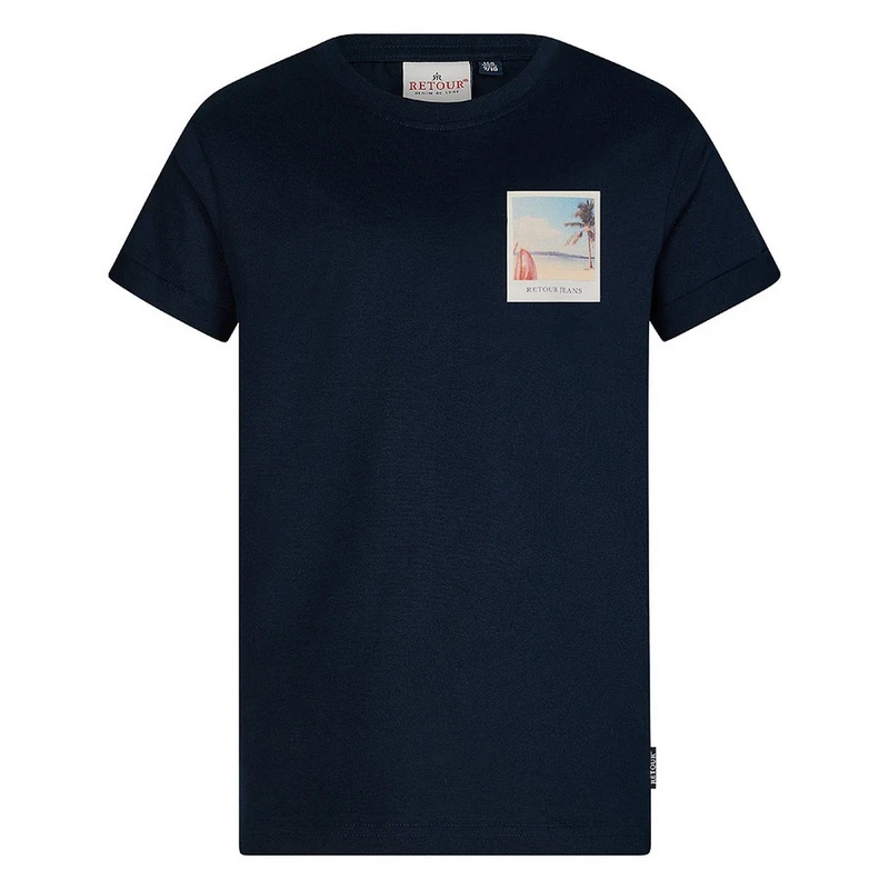 Jongens T-shirt Damon Retour NAVY