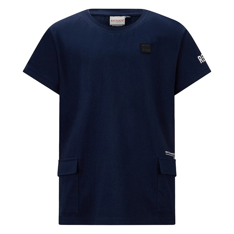 Jongens T-shirt Delvin Retour NAVY