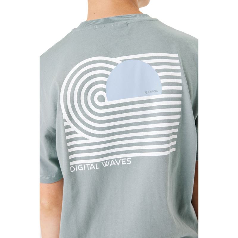 Jongens T-shirt E53605 Garcia LIGHT BLUE DENIM