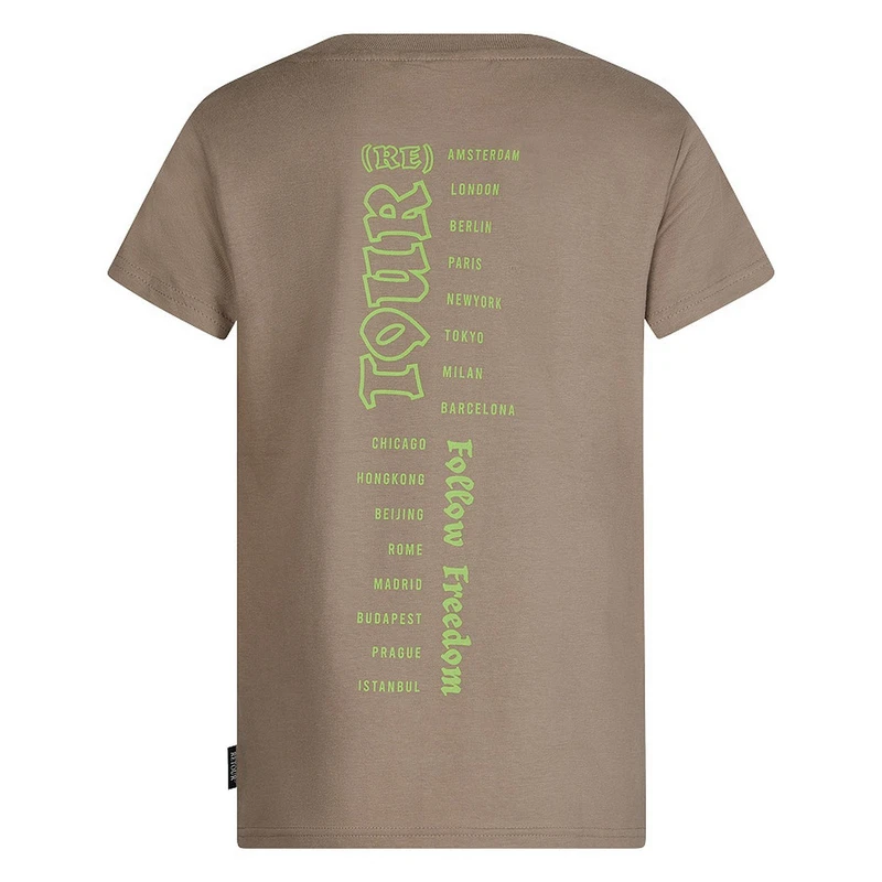 Jongens T-shirt Guus Retour CAMEL