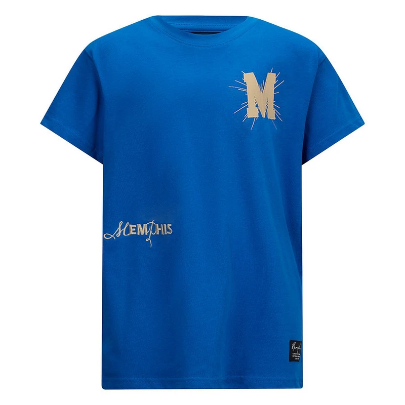 Jongens T-shirt Hermes Retour ROYAL BLUE