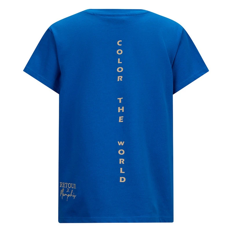 Jongens T-shirt Hermes Retour ROYAL BLUE