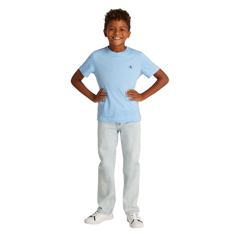 Jongens T-shirt IB0IB010930G0 /2pack Calvin Klein Jeans OFF-WHITE